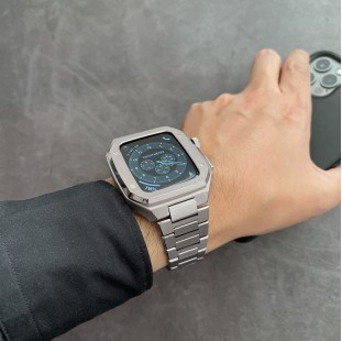 سوار ساعة ابل معدني 44 ملى