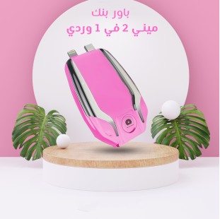 باور بنك ميني 2 في 1